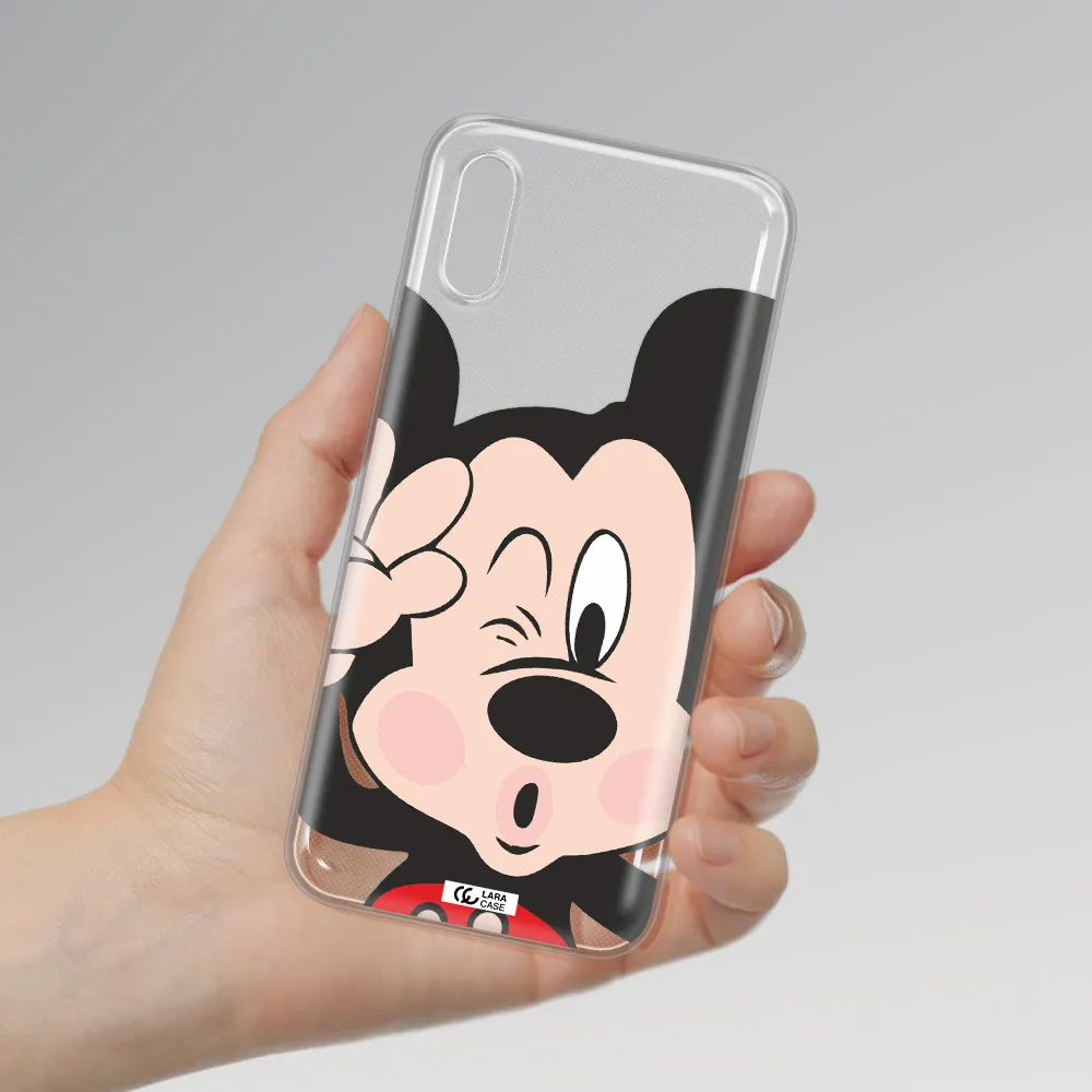 Mickey Mouse Xiaomi Redmi 9A Clear TPU Case