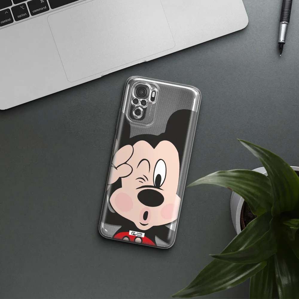 Mickey Mouse Xiaomi Redmi Note 10S Clear Tpu Case