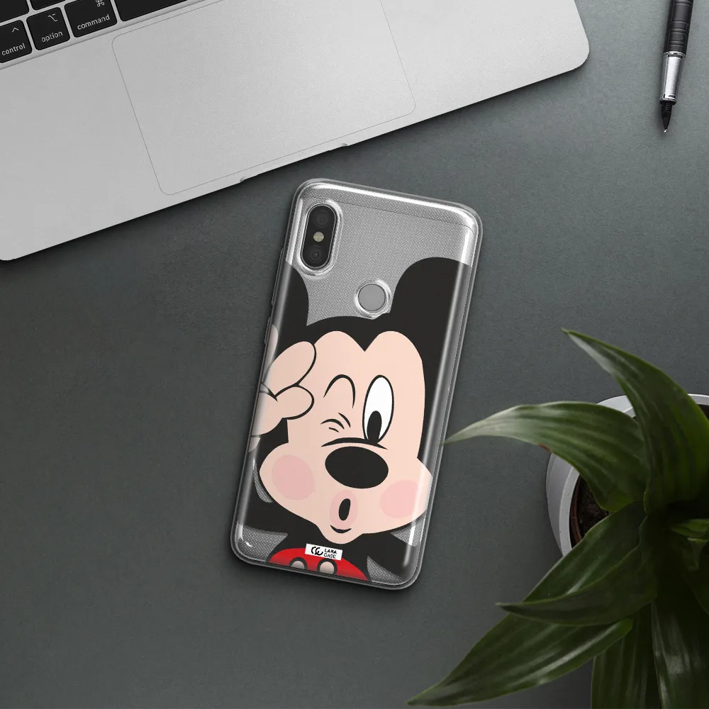 Mickey Mouse Xiaomi Redmi Note 6 Pro Clear TPU Case
