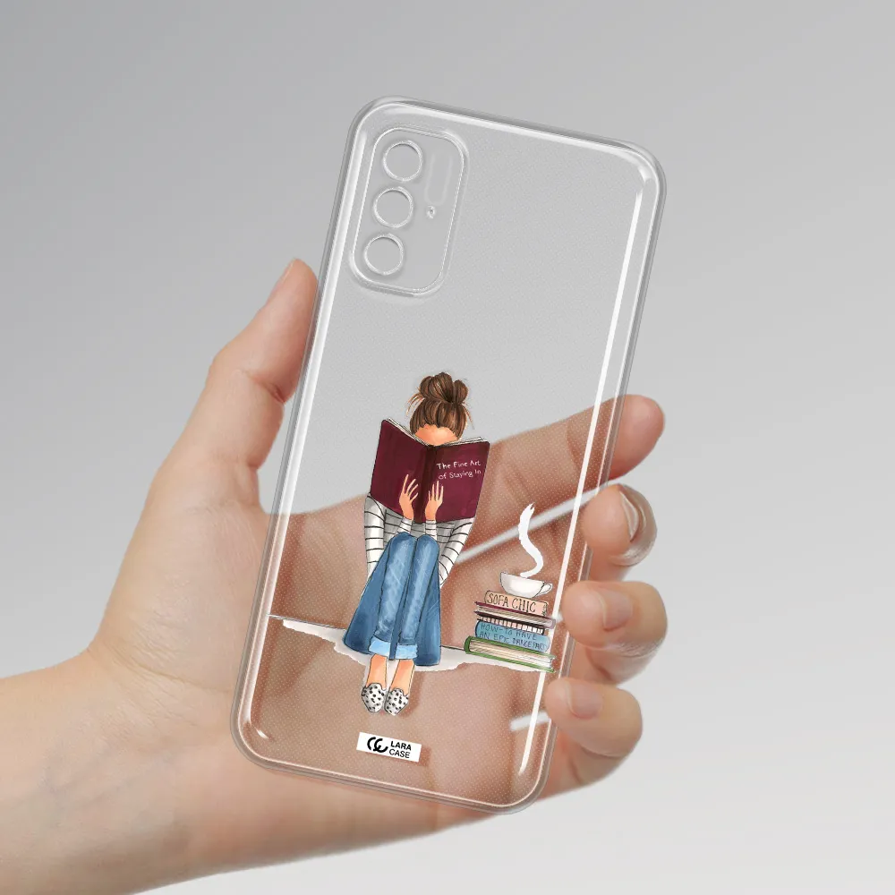Reading Hobby Girl Xiaomi Poco M3 Pro Clear Tpu Case