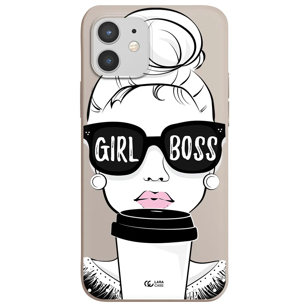 Girl Boss Apple iPhone 12 mini Silicone Stone Case