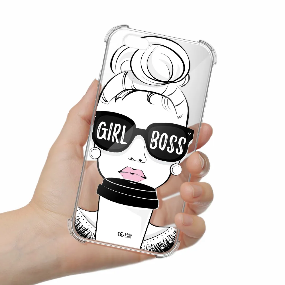 Girl Boss Apple iPhone 6 Clear PC Case