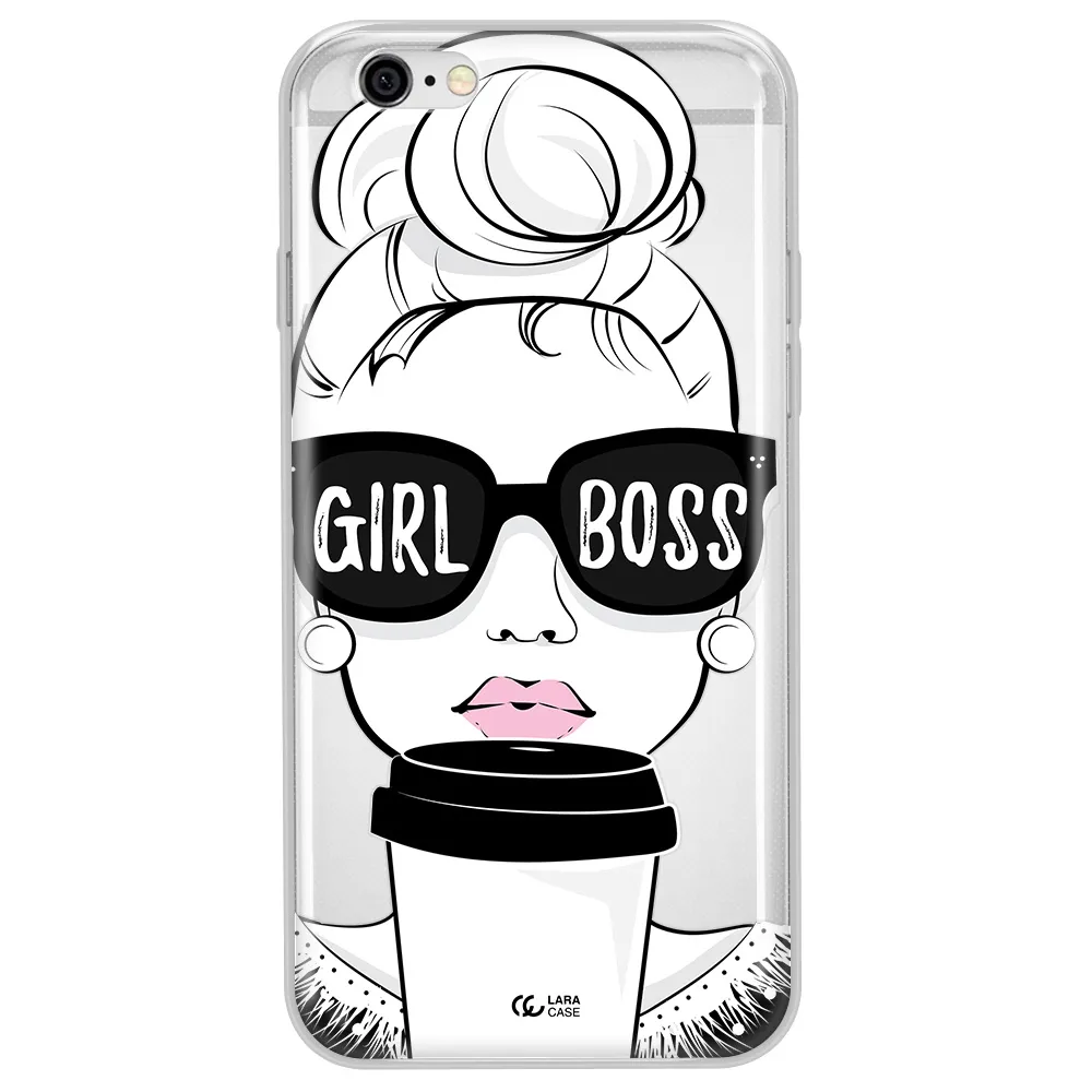 Girl Boss Apple iPhone 6 Clear TPU Case