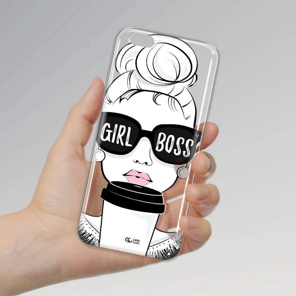 Girl Boss Apple iPhone 6S Clear TPU Case