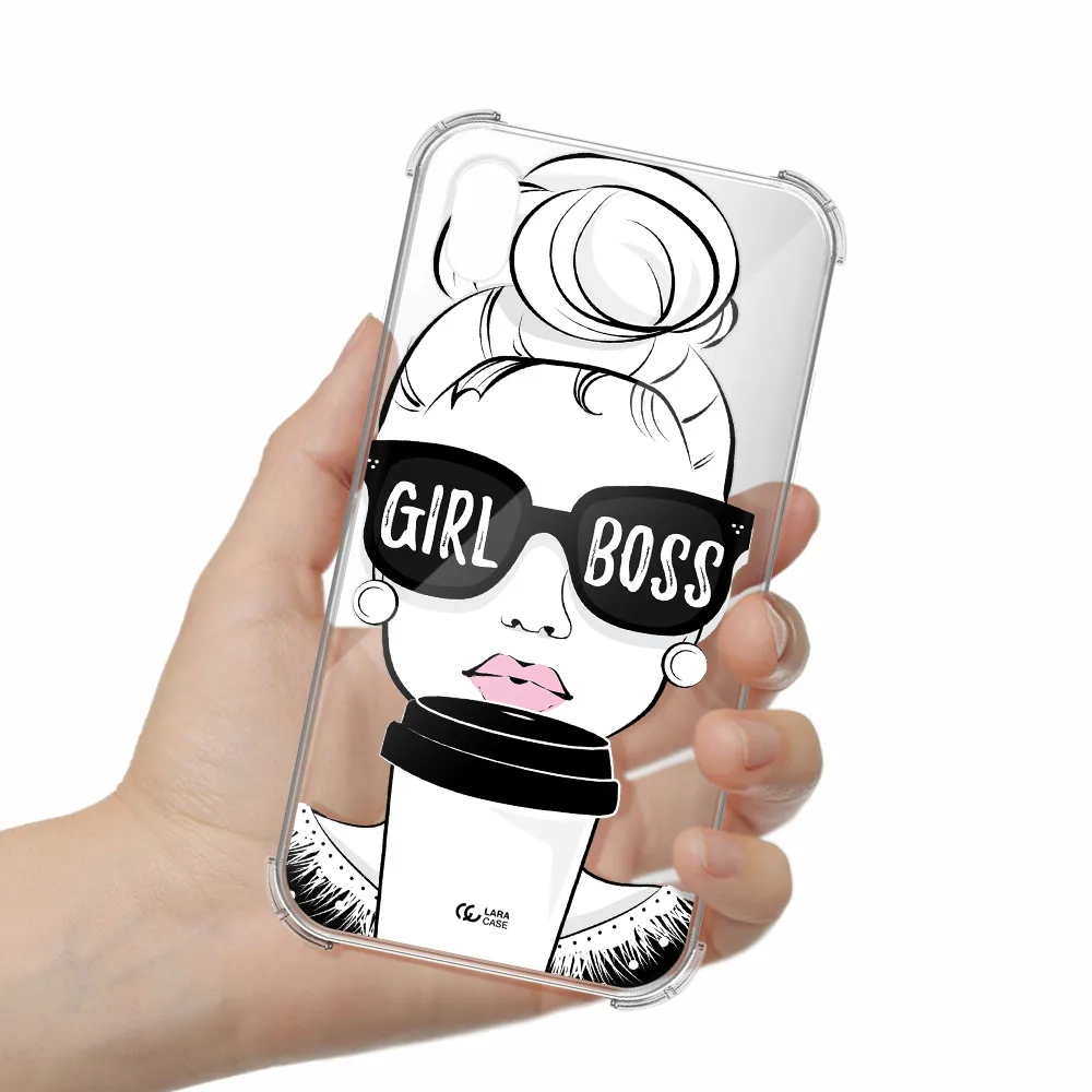 Girl Boss Apple iPhone XR Clear PC Case