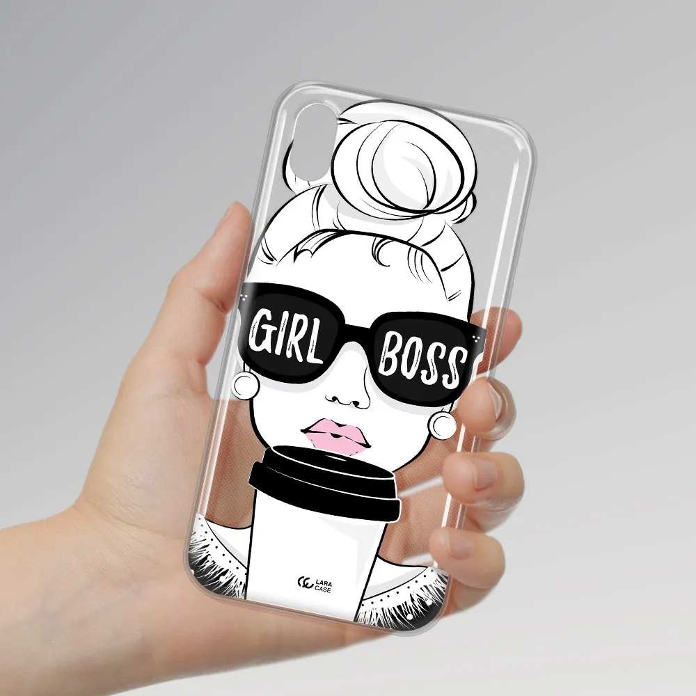 Girl Boss Apple iPhone XR Clear TPU Case