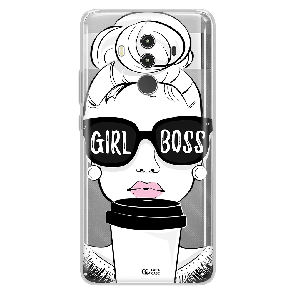 Girl Boss Huawei Mate 10 Clear TPU Case