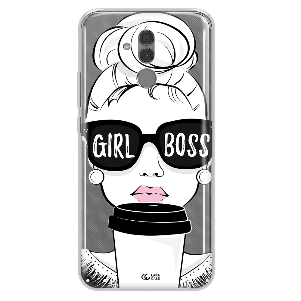 Girl Boss Huawei Mate 20 Lite Clear TPU Case