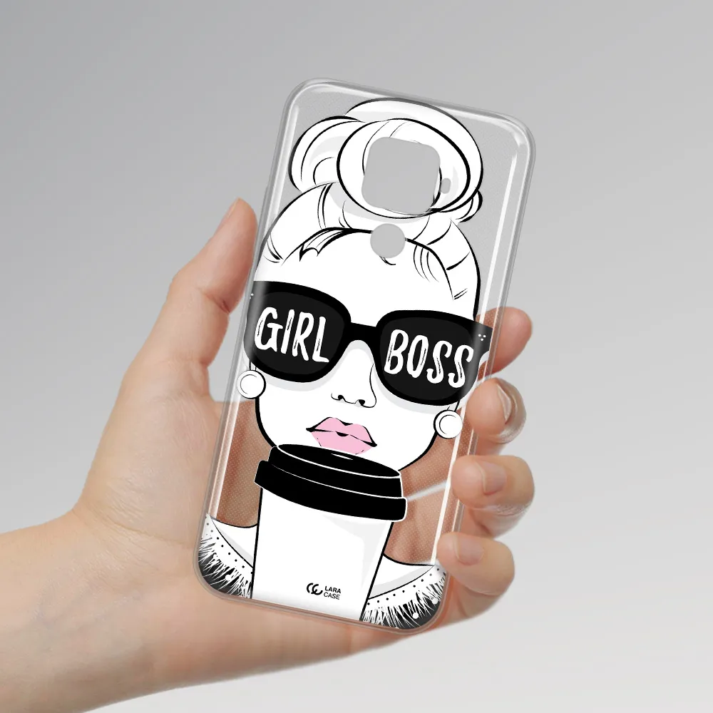 Girl Boss Huawei Mate 30 Lite Clear TPU Case