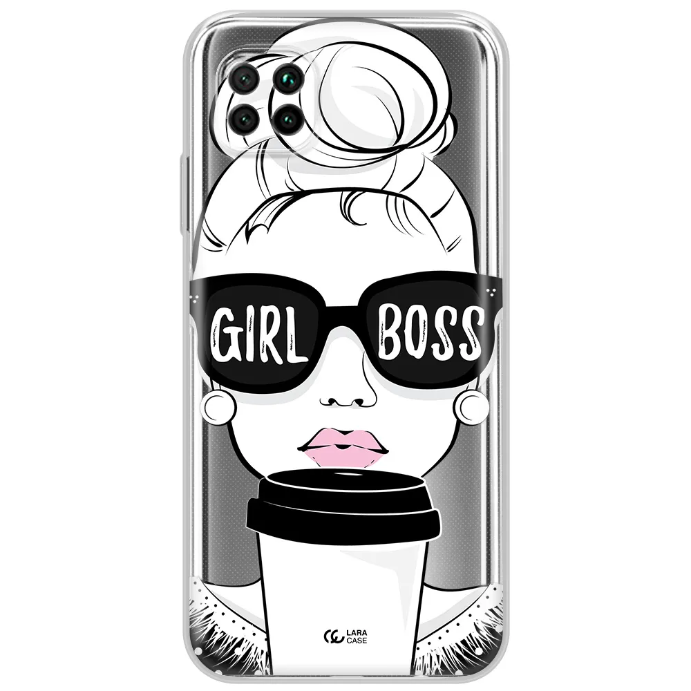 Girl Boss Huawei Nova 7I Clear Tpu Case
