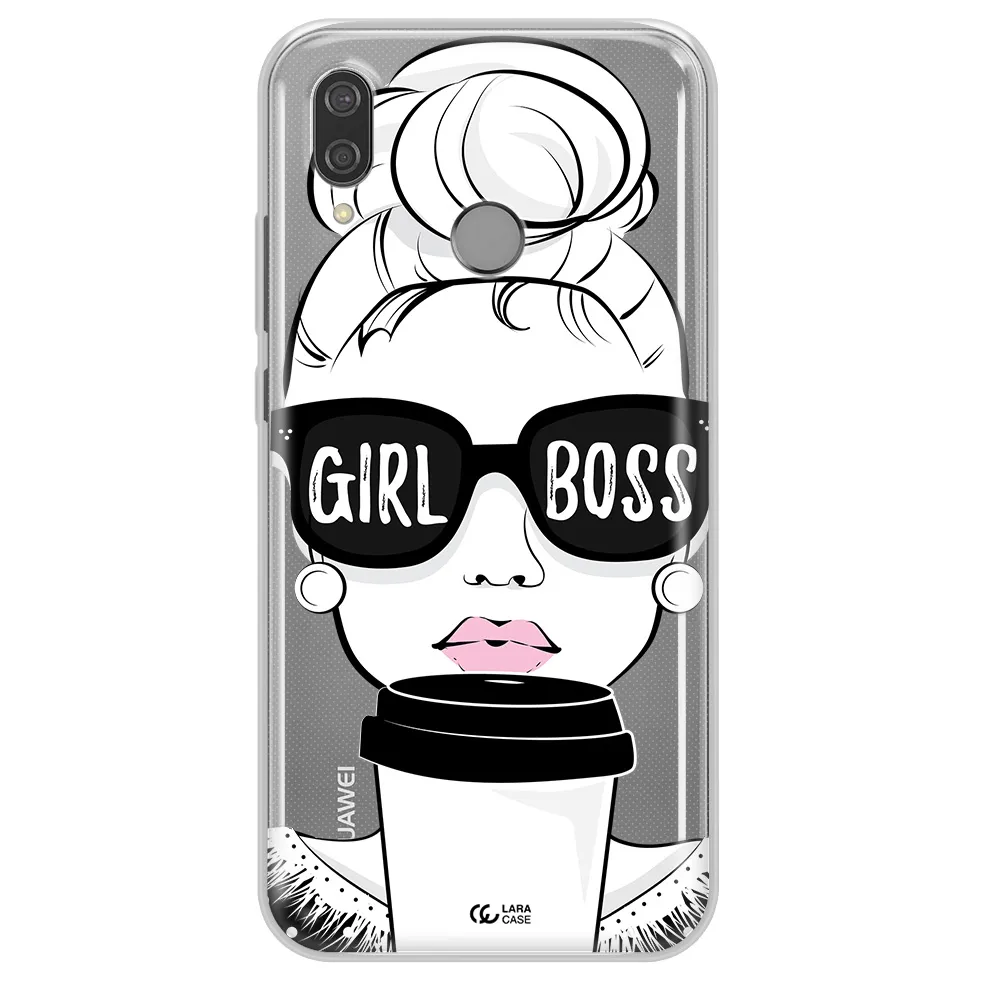 Girl Boss Huawei P20 Lite Clear TPU Case