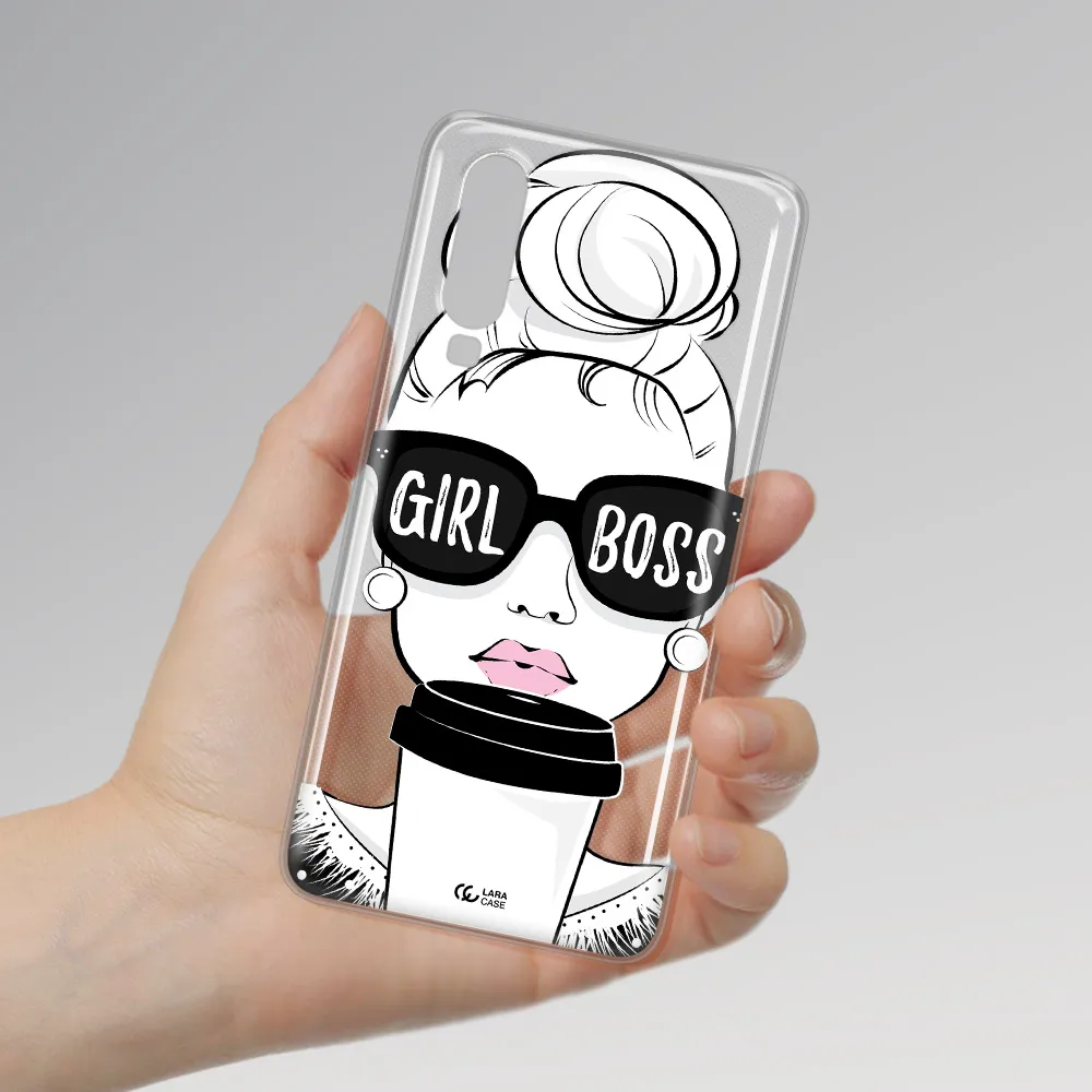 Girl Boss Huawei P30 Clear TPU Case