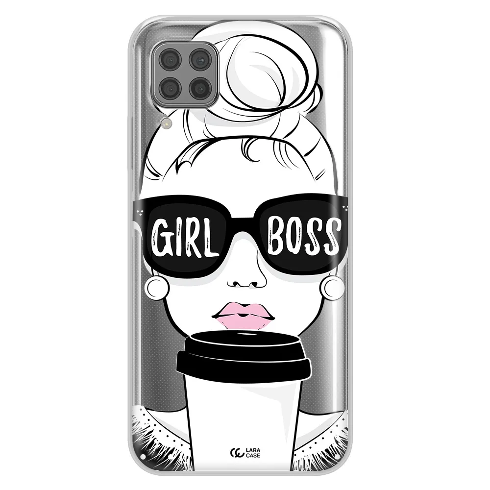 Girl Boss Huawei P40 Lite Clear TPU Case