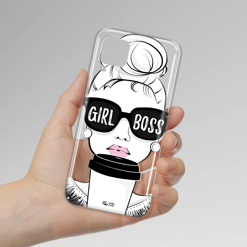 Girl Boss Huawei P40 Lite Clear TPU Case
