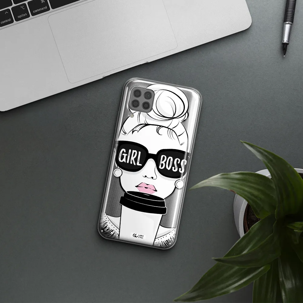 Girl Boss Huawei P40 Lite Clear TPU Case