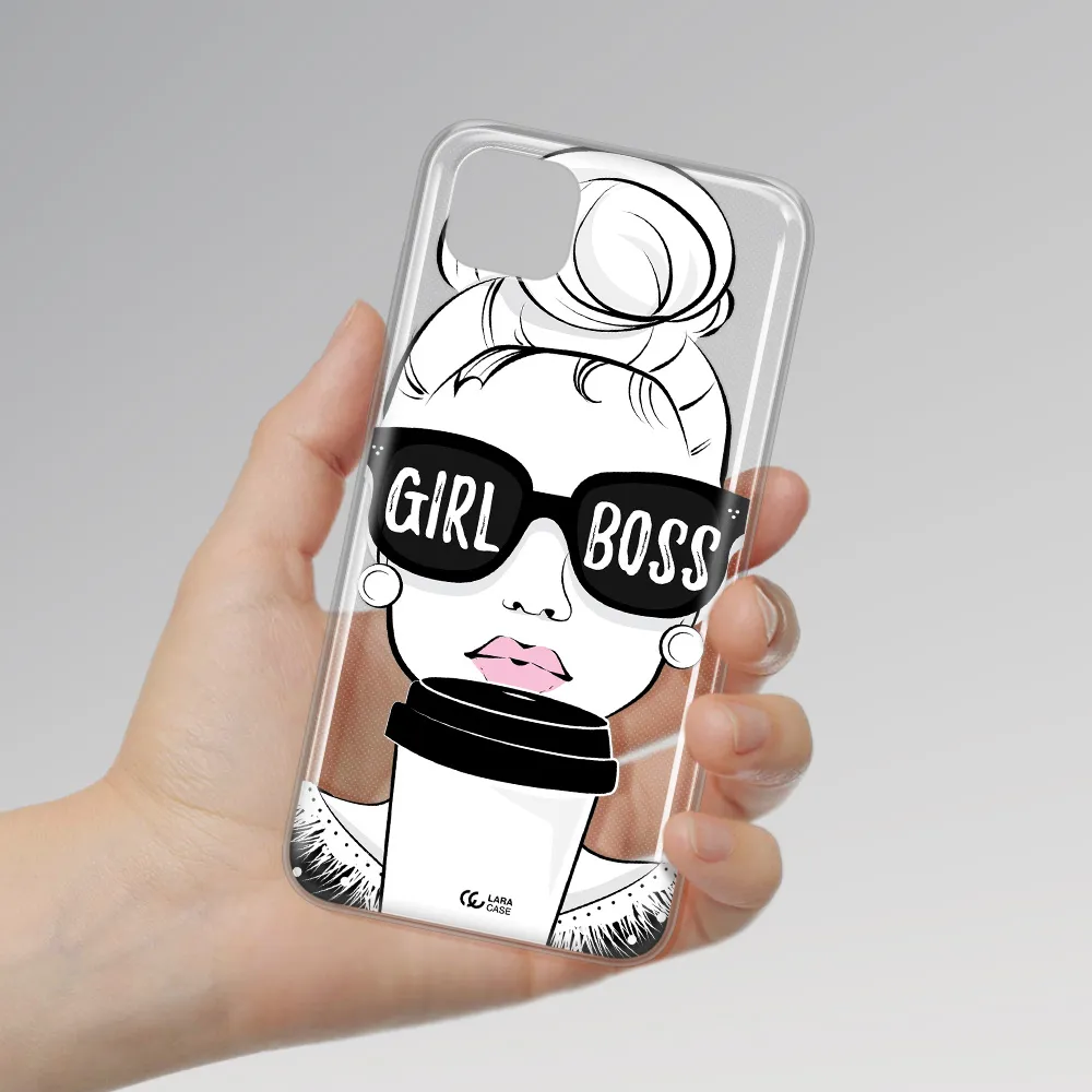 Girl Boss Huawei Y5P Clear TPU Case
