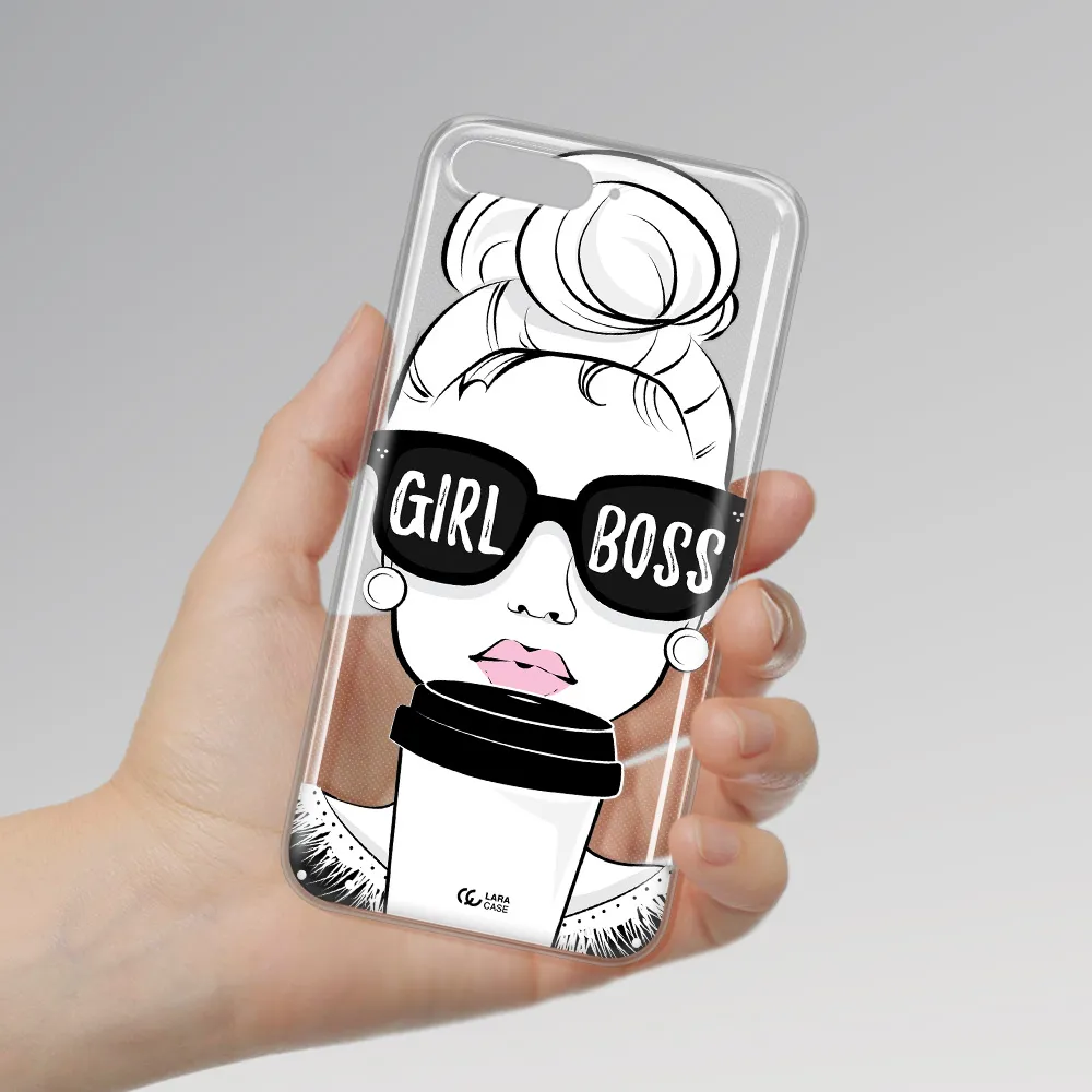 Girl Boss Huawei Y6 2018 Clear TPU Case