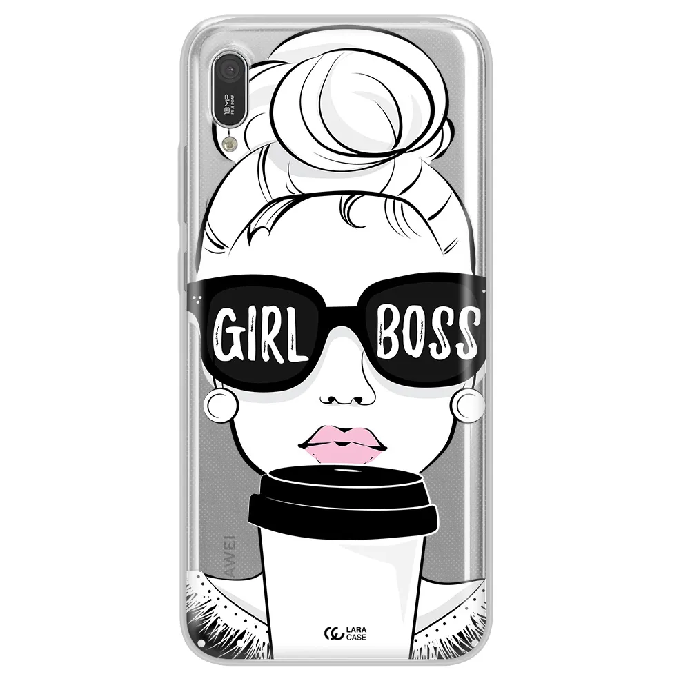 Girl Boss Huawei Y6 Pro 2019 Clear TPU Case