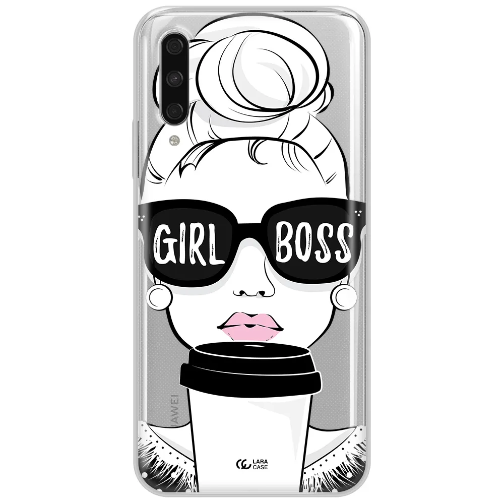 Girl Boss Huawei Y9S Clear Tpu Case