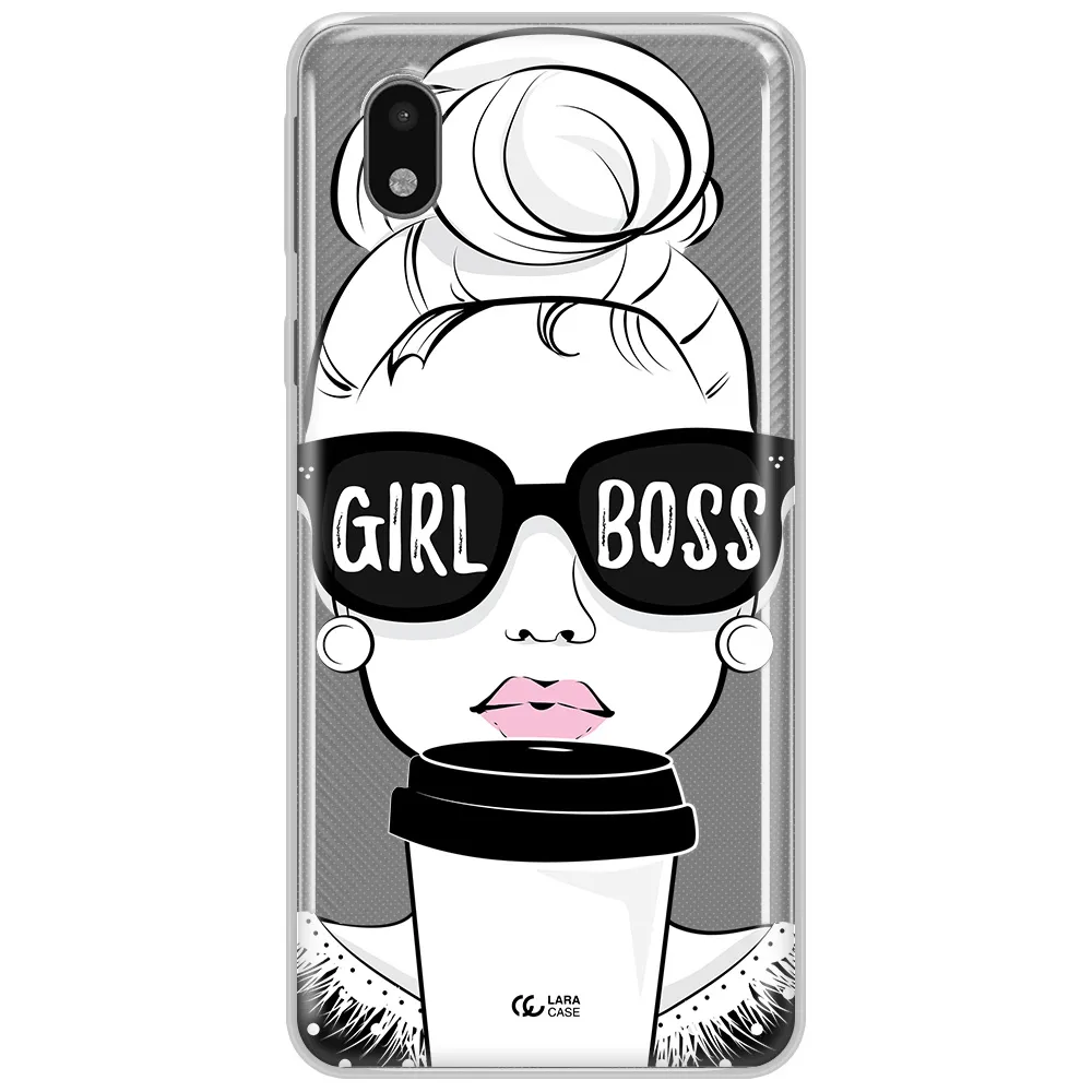 Girl Boss Samsung A01 Core Clear Tpu Case