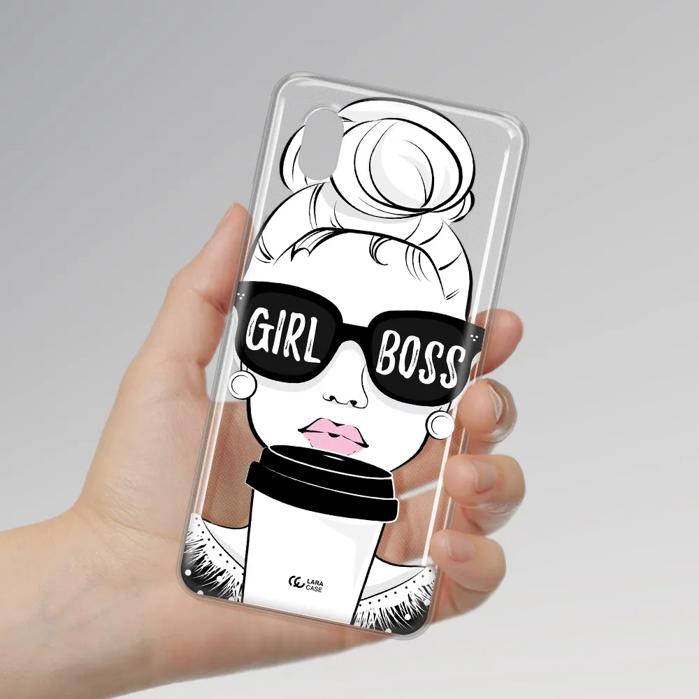 Girl Boss Samsung A01 Core Clear Tpu Case