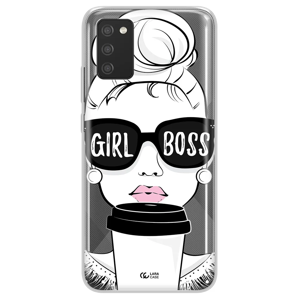 Girl Boss Samsung A02S Clear TPU Case
