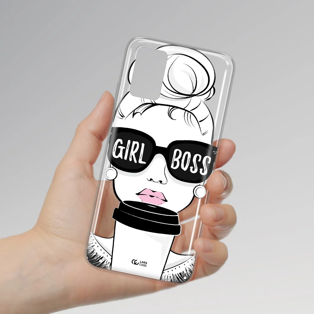 Girl Boss Samsung A02S Clear TPU Case