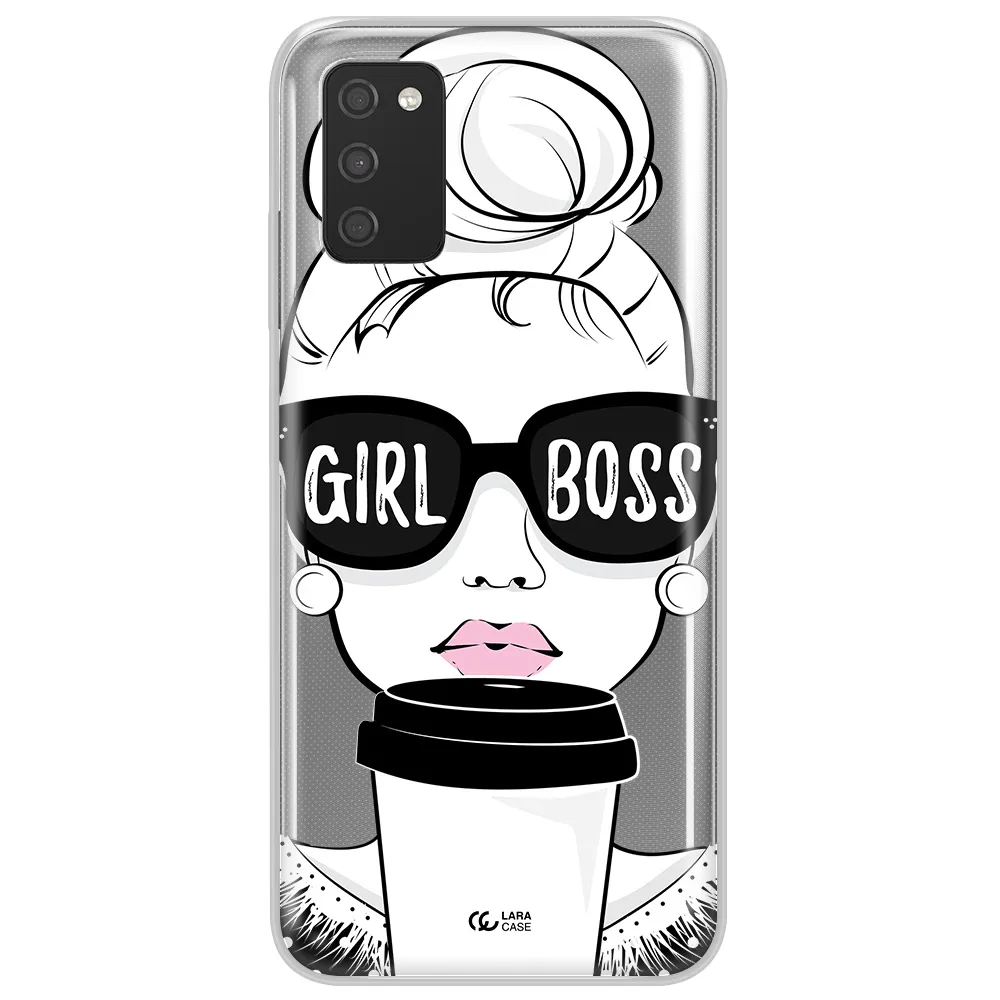 Girl Boss Samsung A03S Clear TPU Case