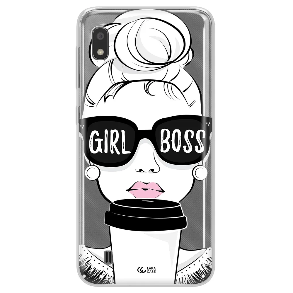 Girl Boss Samsung A10 Clear TPU Case