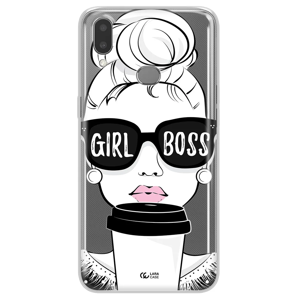 Girl Boss Samsung A10S Clear TPU Case