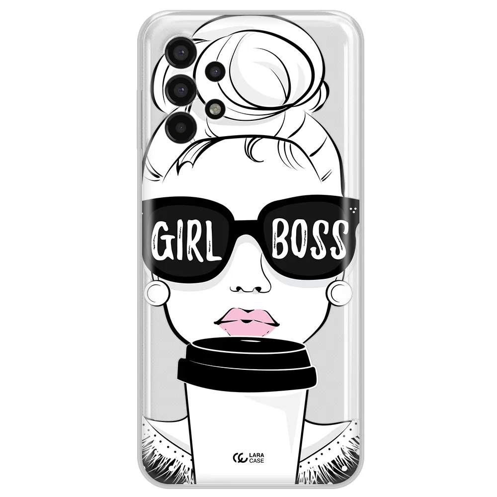 Girl Boss Samsung A13 4g Clear TPU Case