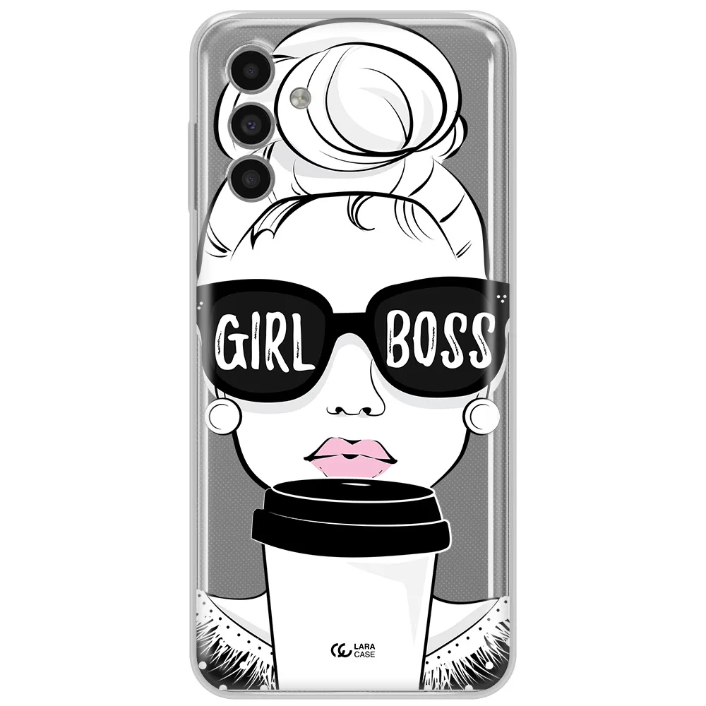 Girl Boss Samsung A13 5G Clear Tpu Case