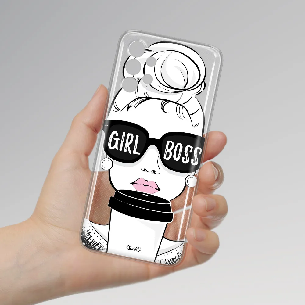 Girl Boss Samsung A13 Clear TPU Case
