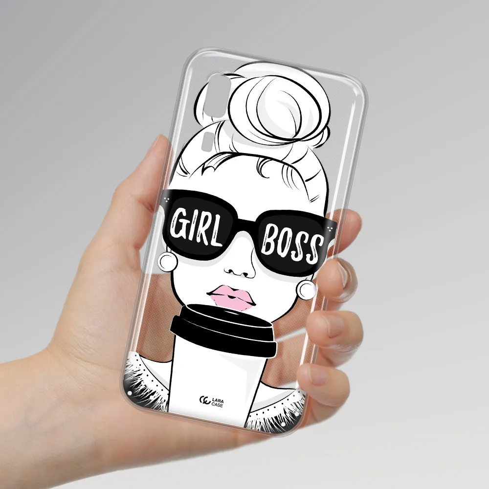 Girl Boss Samsung A2 Core Clear TPU Case