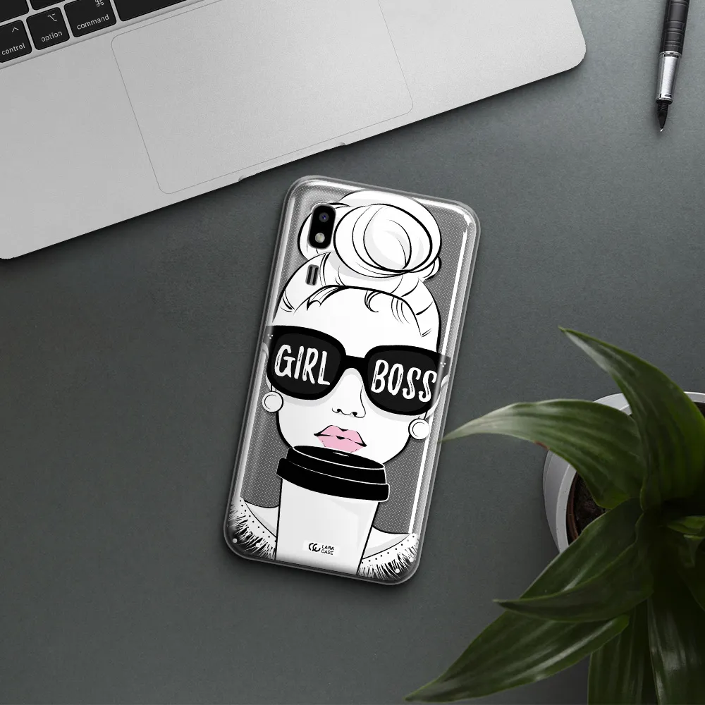 Girl Boss Samsung A2 Core Clear TPU Case