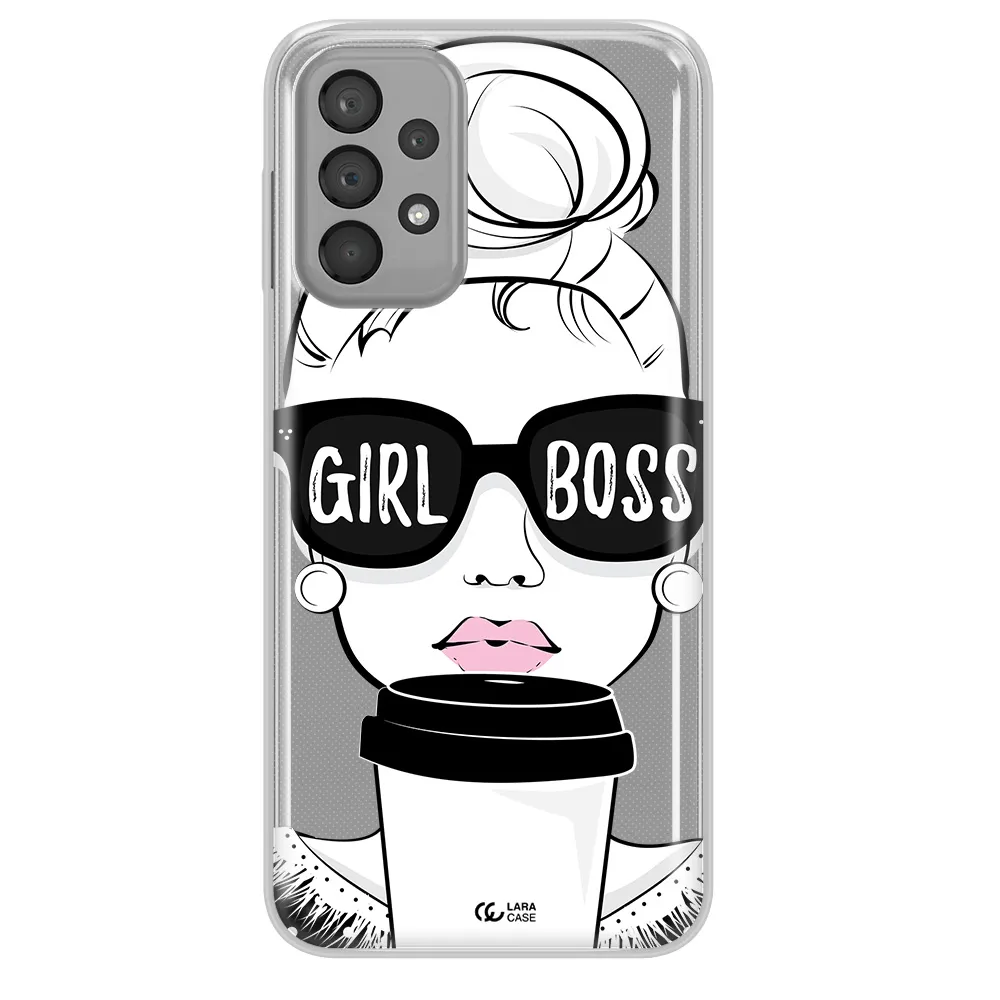 Girl Boss Samsung A23 Clear TPU Case