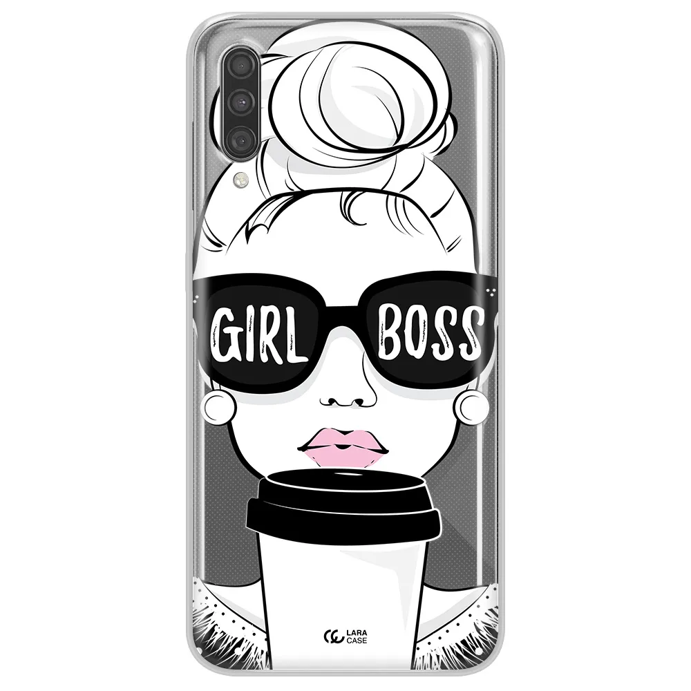 Girl Boss Samsung A30S Clear TPU Case