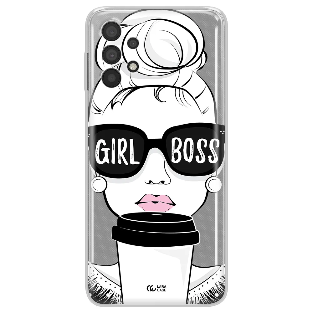 Girl Boss Samsung A32 4G Clear Tpu Case