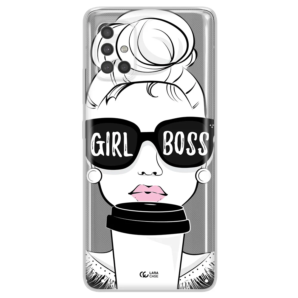 Girl Boss Samsung A40S Clear Tpu Case