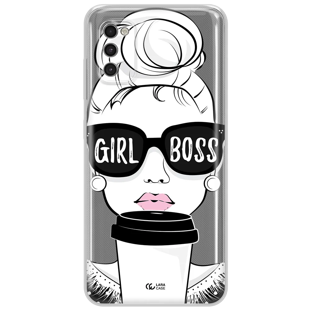 Girl Boss Samsung A41 Clear Tpu Case