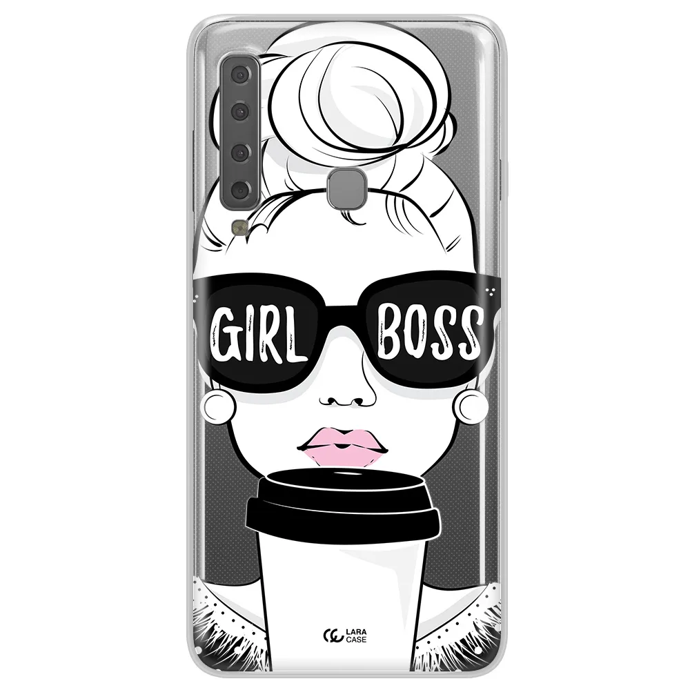 Girl Boss Samsung A9 2018 Clear TPU Case