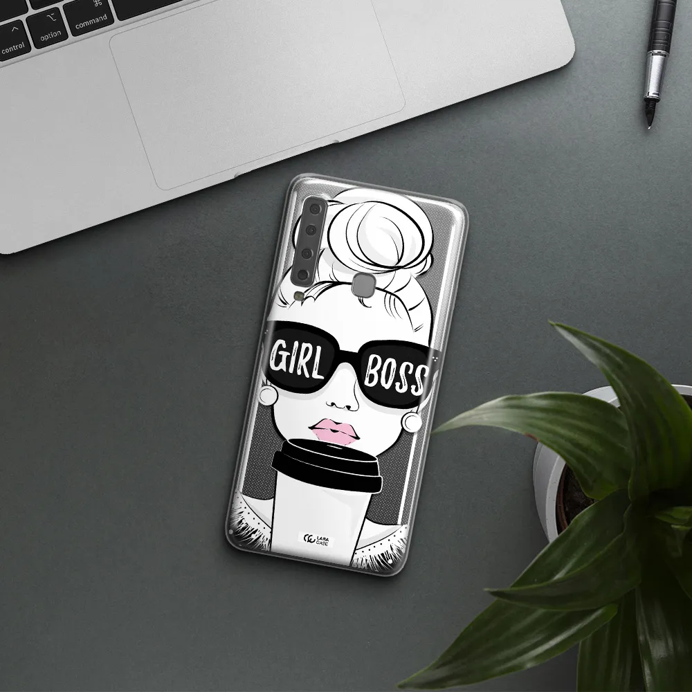Girl Boss Samsung A9 2018 Clear TPU Case