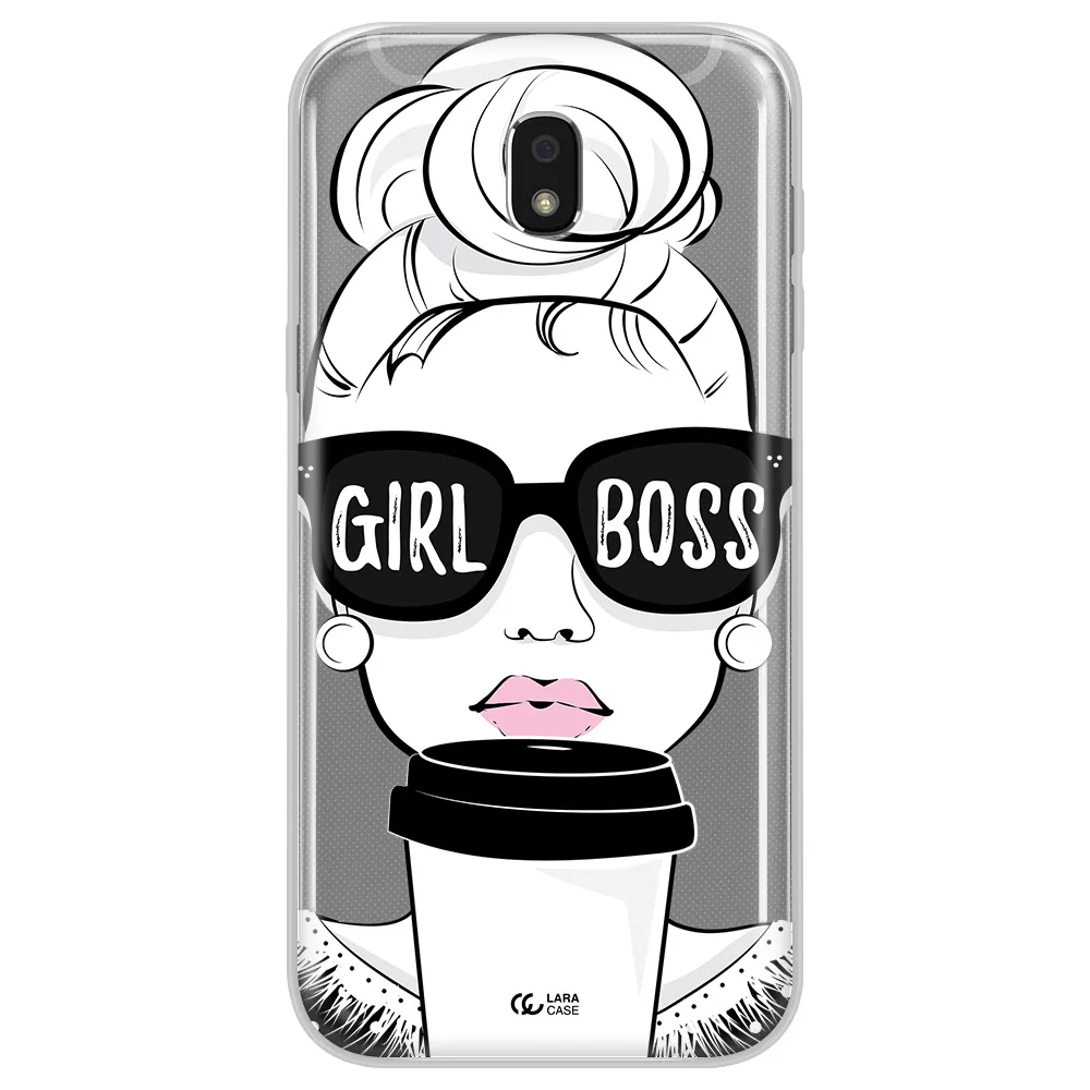 Girl Boss Samsung J5 2017 Clear TPU Case