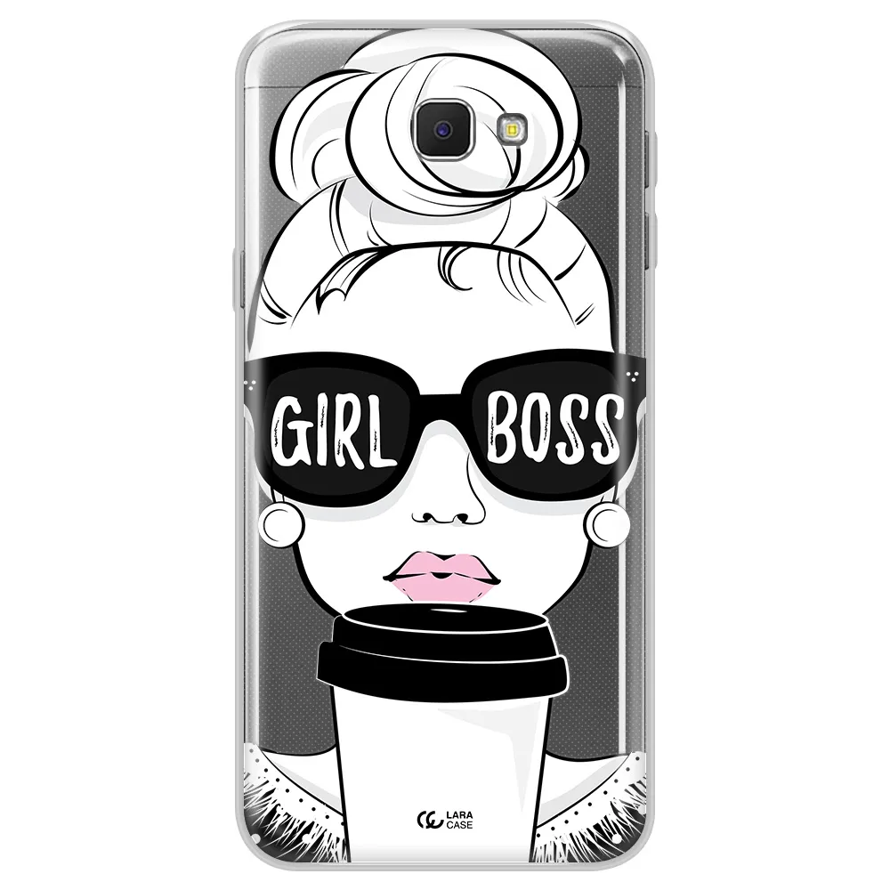 Girl Boss Samsung J5 Prime Clear TPU Case