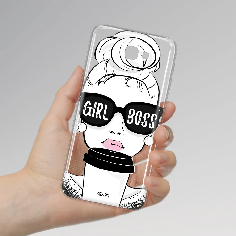 Girl Boss Samsung J5 Prime Clear TPU Case