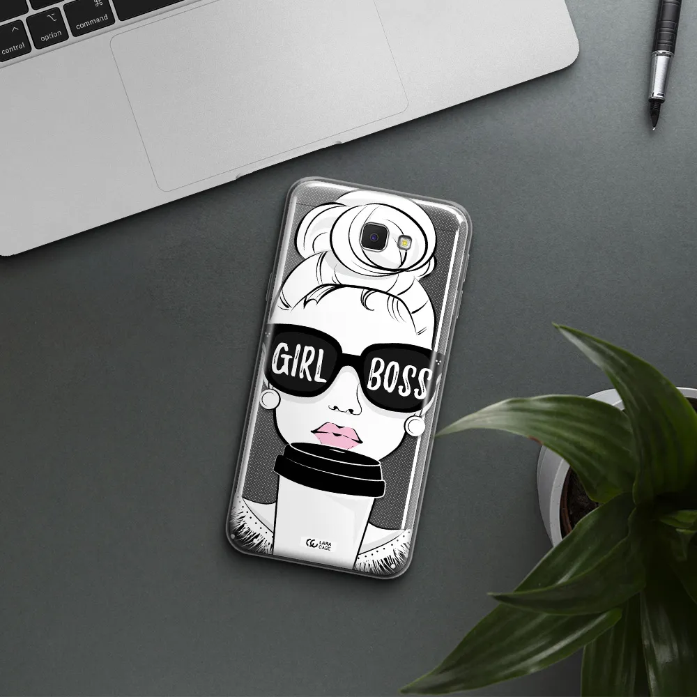 Girl Boss Samsung J5 Prime Clear TPU Case
