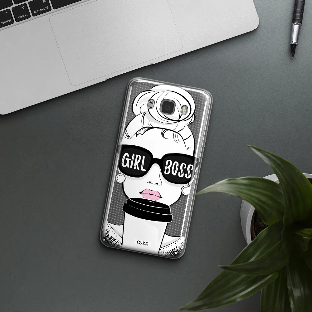 Girl Boss Samsung J7 2016 Clear TPU Case