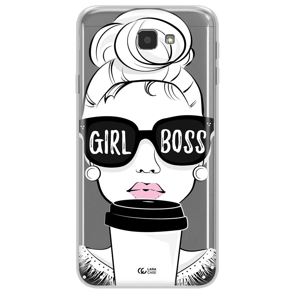 Girl Boss Samsung J7 Prim Clear TPU Case