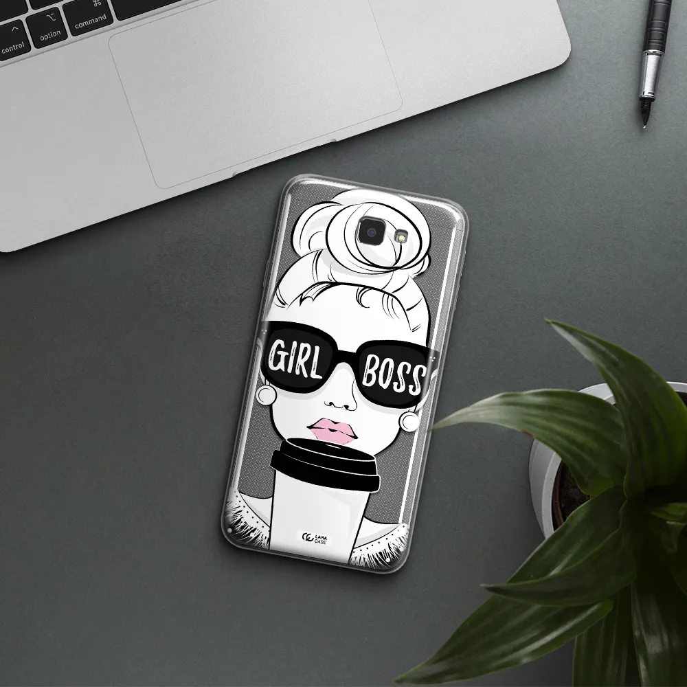 Girl Boss Samsung J7 Prim Clear TPU Case