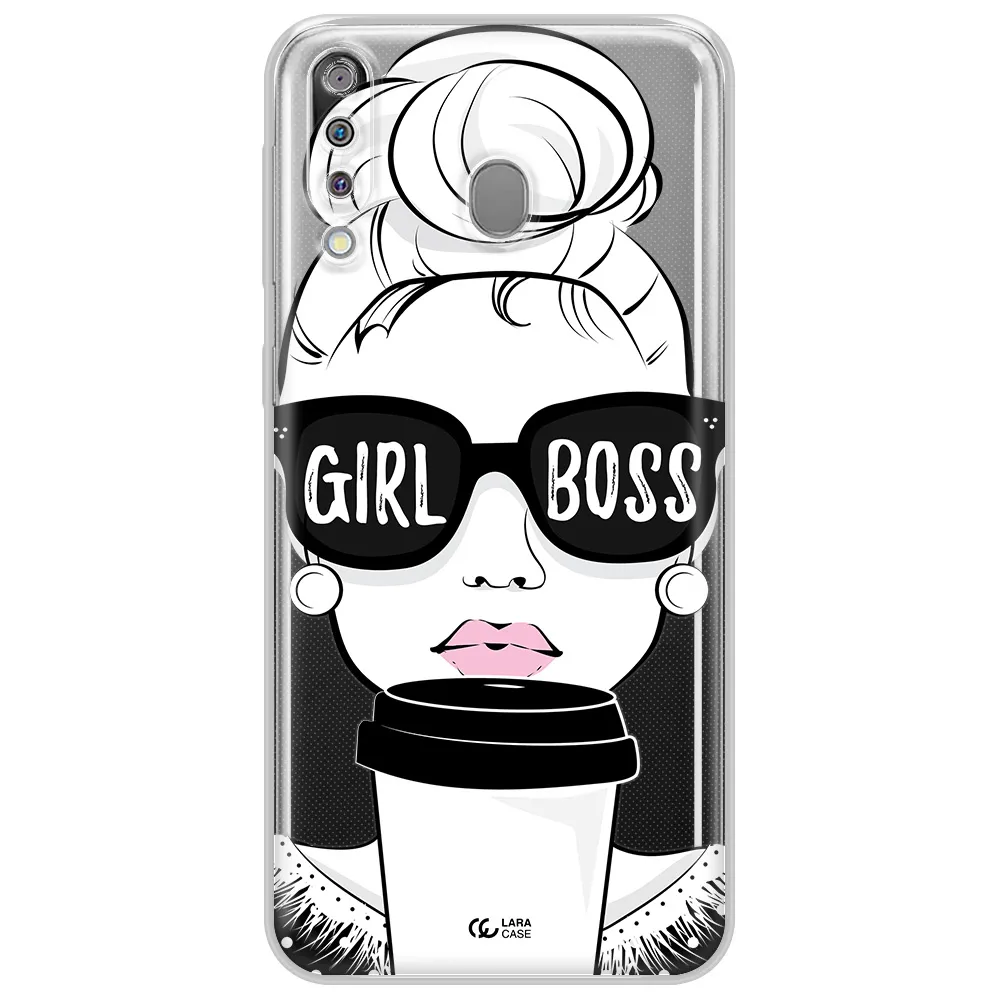 Girl Boss Samsung M30 Clear TPU Case